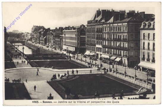 ak156582 Rennes, Jardis sur la Vilaine