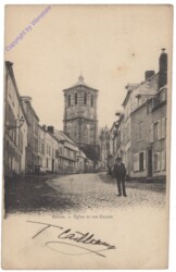 ak156583 Rethel, Eglise et rue Carnot