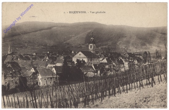 ak156590 Riquewihr, Vue generale