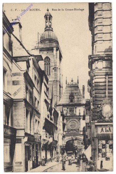 Rouen, Rue de la Grosse-Horloge