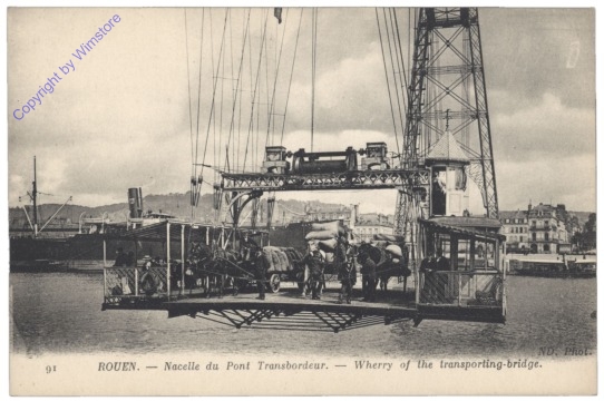 Rouen, Nacelle du Pont Transbordeur