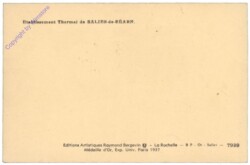 ak156625a Salies-de-Bearn, Etablissement Thermal