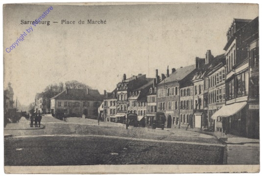 Sarrebourg, Place du Marche