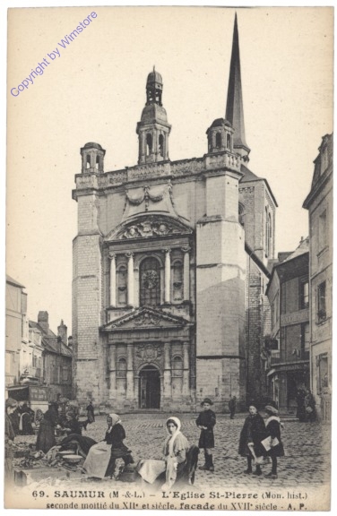 Saumur, L'Eglise St-Pierre