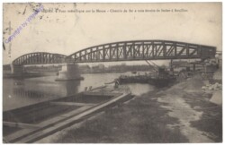 Sedan, Pont metallique sur la Meuse