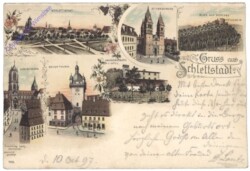 ak156646 Selestat, Multiansicht Gruss aus