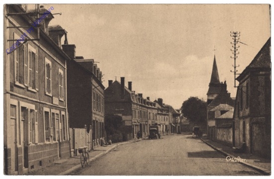 Serquigny, Route de Bernay