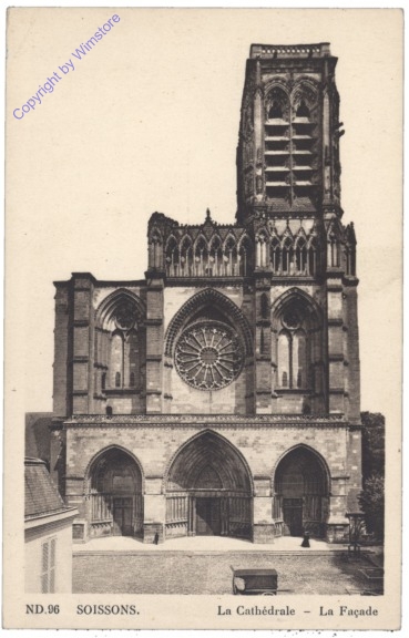 ak156655 Soissons, La Cathedrale
