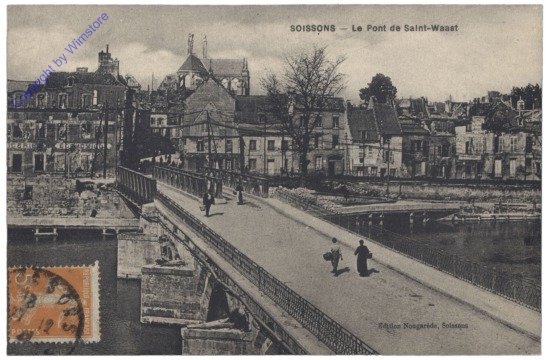 ak156657 Soissons, Le Pont de Saint-Waast
