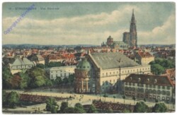 ak156669 Strassburg, Vue generale