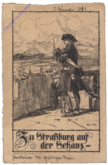 Strassburg, auf der Schanz