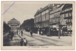 ak156673 Strassburg, Place Broglie