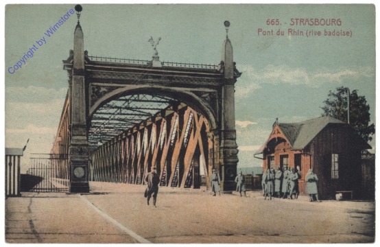 Strassburg, Pont du Rhin