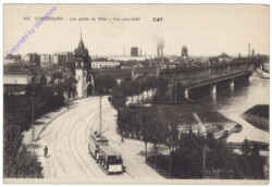 ak156678 Strassburg, Les ponts du Rhin