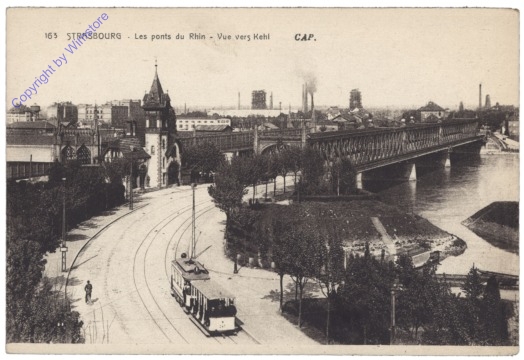 Strassburg, Les ponts du Rhin