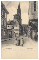 ak156680 Strassburg, Münster u. Schlossgasse