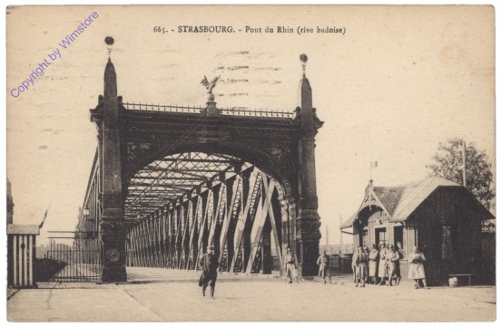 Strassburg, Pont du Rhin