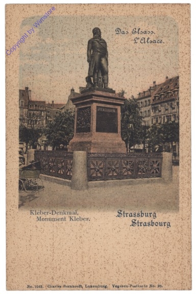 Strassburg, Kleber-Denkmal