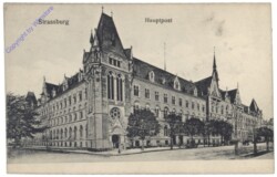 ak156695 Strassburg, Hauptpost