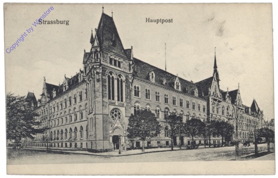 Strassburg, Hauptpost