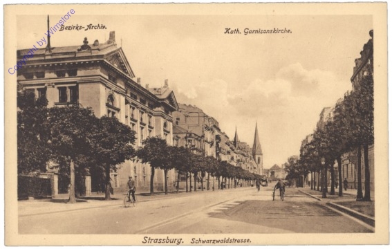 Strassburg, Bezirks-Archiv, Kath Garnisonskirche