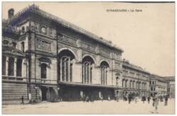 ak156705 Strassburg, La Gare