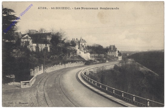 Saint-Brieuc, Les Noveaux Boulevards