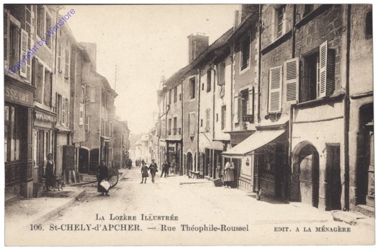 ak156717 Saint-Chely-d'Apcher, Rue Theophile-Roussel