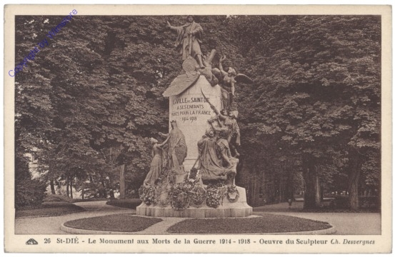 ak156719 Saint-Die-des-Vosges, Le Monument