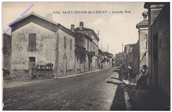 ak156730 Saint-Julien-de-l'Escap, Grande Rue
