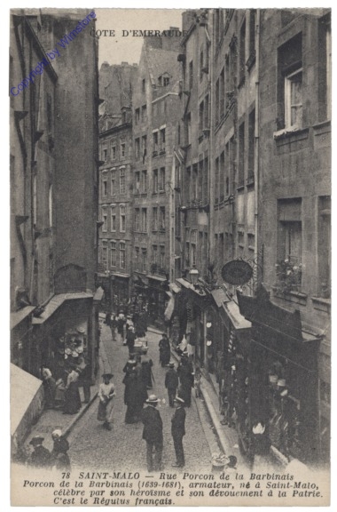 ak156763 Saint-Malo, Rue Porcon