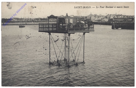 ak156767 Saint-Malo, Le Pont Roulant