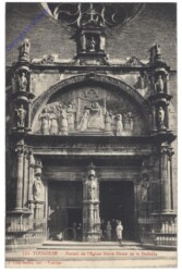 Toulouse, Portail de l'Eglise Notre-Dame de la Dalbade