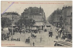 Toulouse, Carefour de la Rue Alsace Lorraine