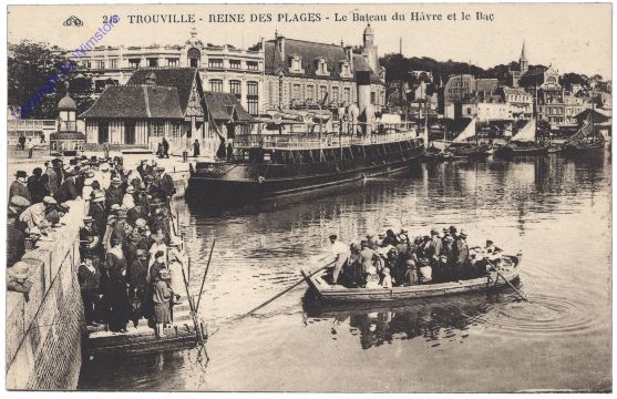 Trouville-sur-Mer, Le Bateau du Havre et le Bac