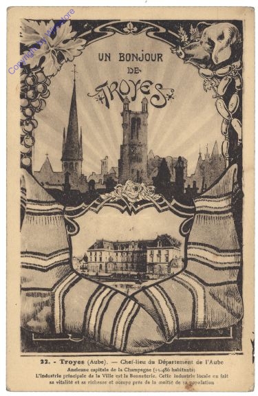 Troyes, Chef-lieu du Departement de l'Aube
