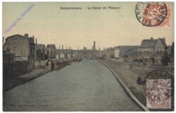 Valenciennes, La Canal de l'Escaut