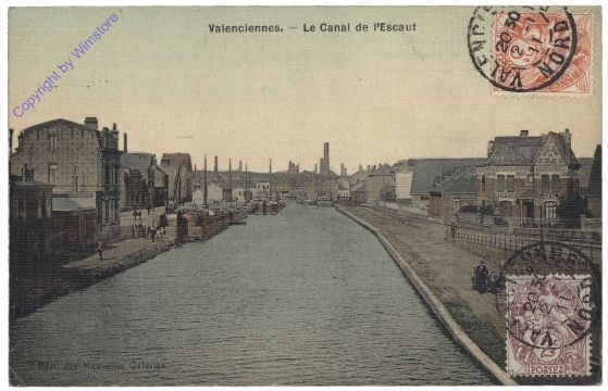 Valenciennes, La Canal de l'Escaut