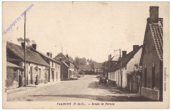 Valhuon, Route de Pernes
