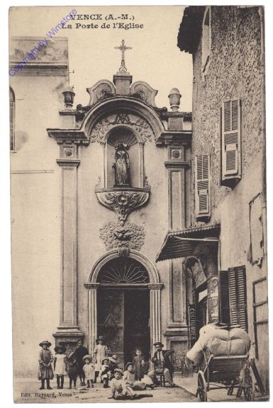Vence, La Porte de l'Eglise