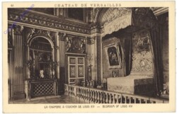 Versailles, La Chambre a Coucher de Louis XIV