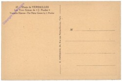 Versailles, Le Trois Graces de J Pradier