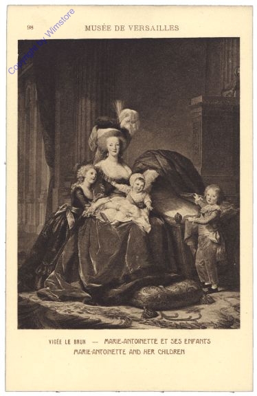 Versailles, Marie-Antoinette et ses Enfants