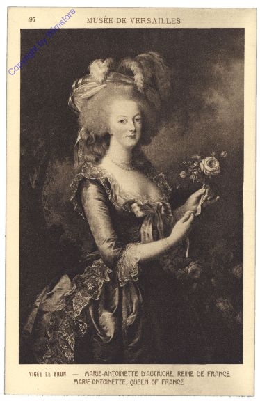 Versailles, Marie-Antoinette d'Autriche