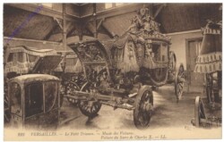 Versailles, Le Petit Trianon, Voiture du Sacre de Charles X