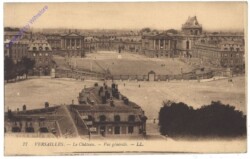 Versailles, Le Chateau, Vue generale