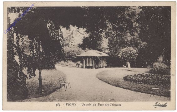 ak156927 Vichy, Un coin du Parc des Celestins