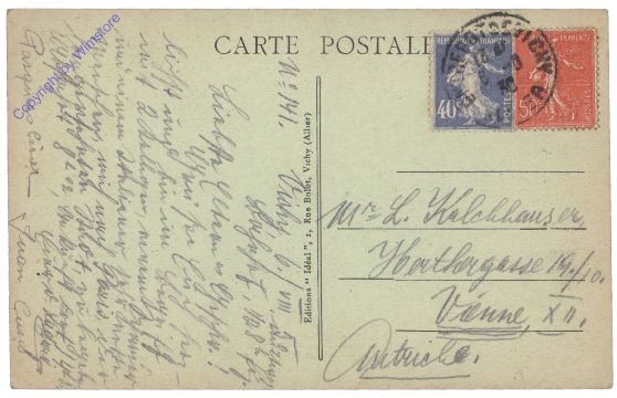 ak156927a Vichy, Un coin du Parc des Celestins