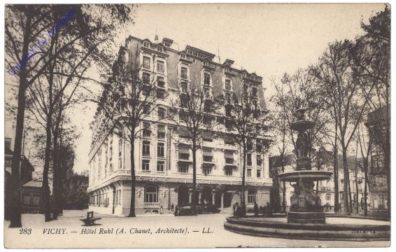 Vichy, Hotel Ruhl