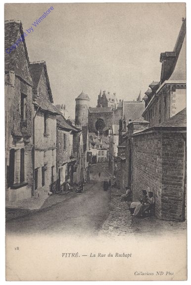 Vitre, La Rue du Rachapt